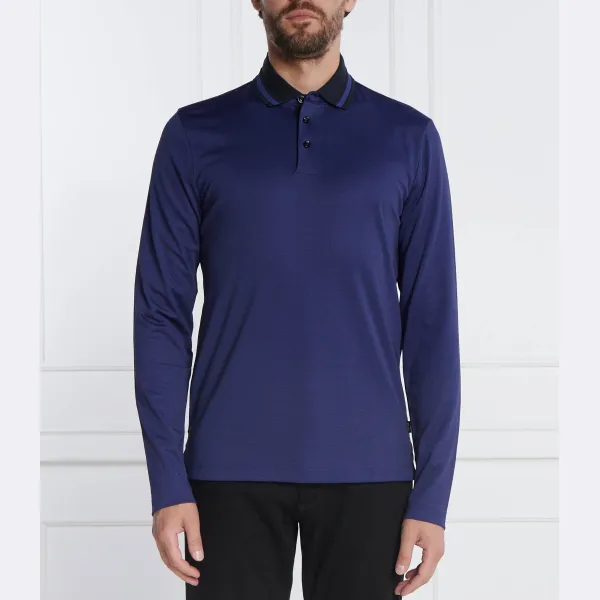 Рубашка поло стандартного кроя Boss, синий
Рубашка поло стандартного кроя Boss, синий