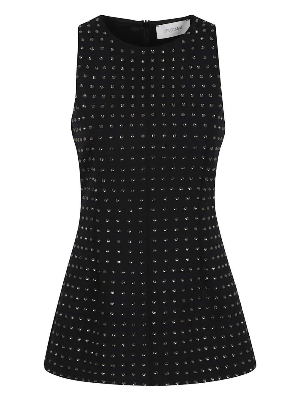 Топ с заклепками SPORTMAX, черный
Топ с заклепками SPORTMAX, черный