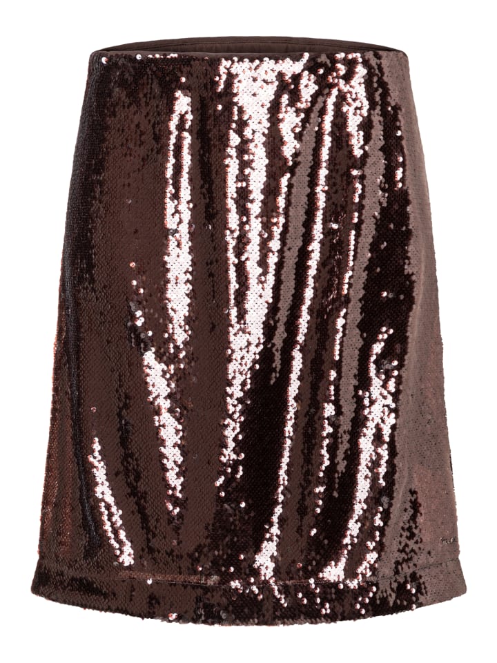 Блестящая юбка для вечеринки, пайетки цвета сладкой ириски More & More
Блестящая юбка для вечеринки, пайетки цвета сладкой ириски More & More