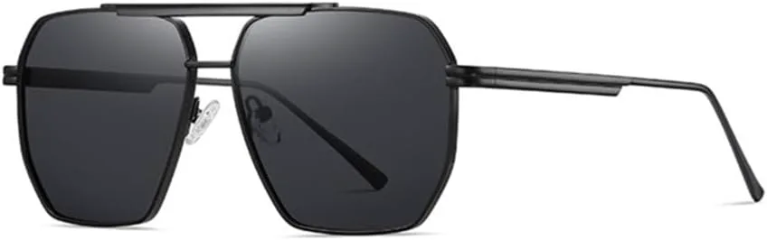 Поляризованные солнцезащитные очки для женщин, ретро-очки с двойной перемычкой большого размера для мужчин, большие металлические солнцезащитные очки HDUBFY, 10
Поляризованные солнцезащитные очки для женщин, ретро-очки с двойной перемычкой большого размера для мужчин, большие металлические солнцезащитные очки HDUBFY, 10