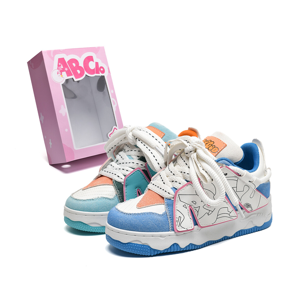 Кеды, скейтборд обувь женская низкая Abcio, цвет Mismatched
Кеды, скейтборд обувь женская низкая Abcio, цвет Mismatched