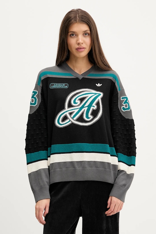 Свитер из шерстяной смеси Adidas Originals, серый
Свитер из шерстяной смеси Adidas Originals, серый