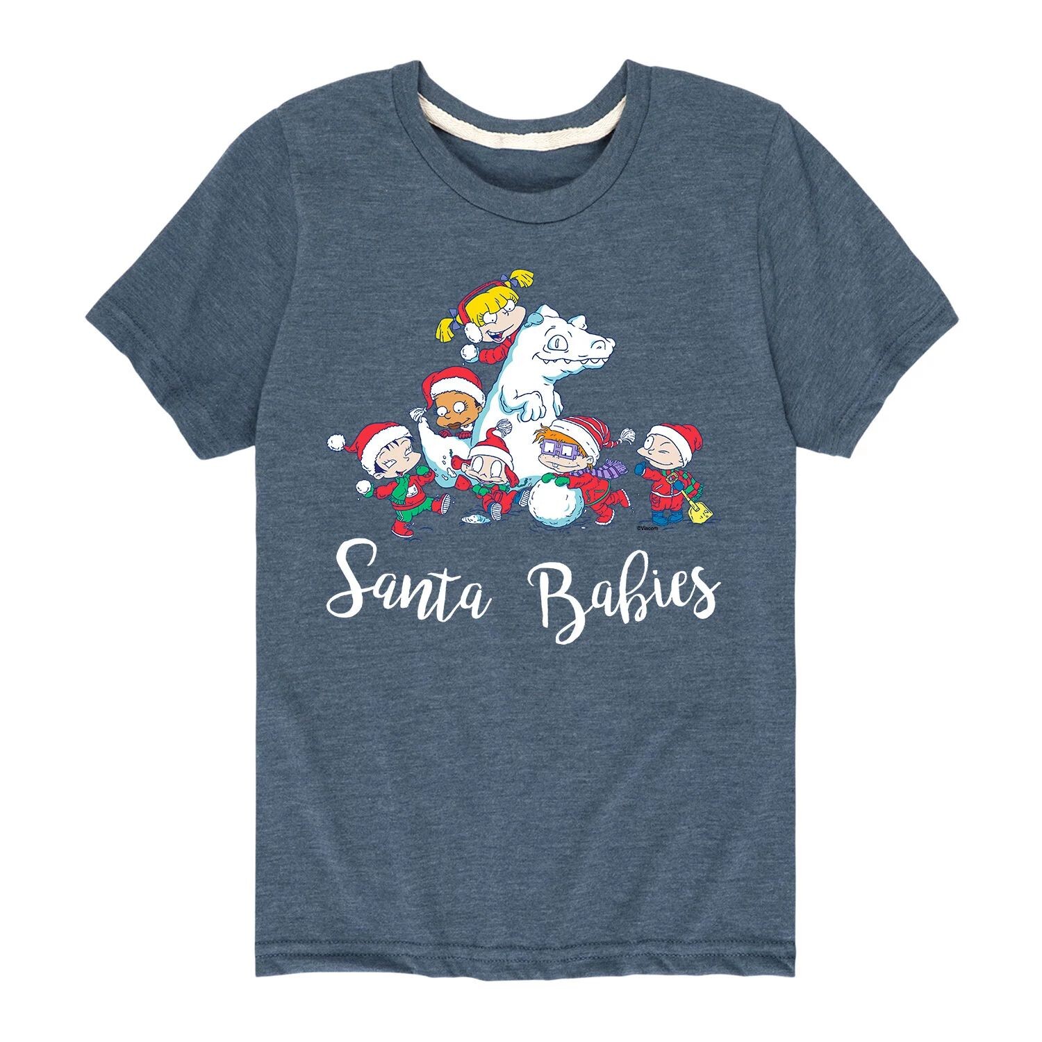 Рождественская футболка Nickelodeon Rugrats "Santa Babies" для мальчиков 8–20 лет Licensed Character, синий
Рождественская футболка Nickelodeon Rugrats "Santa Babies" для мальчиков 8–20 лет Licensed Character, синий