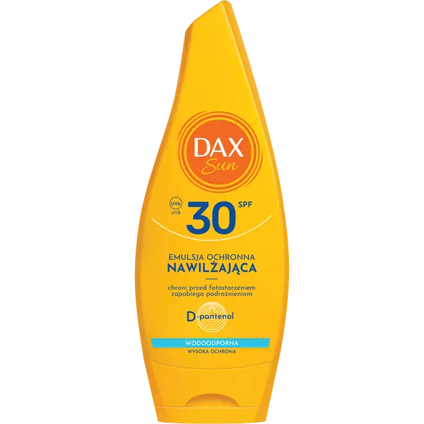 Увлажняющая защитная эмульсия с spf30, 175 мл Dax Sun
Увлажняющая защитная эмульсия с spf30, 175 мл Dax Sun