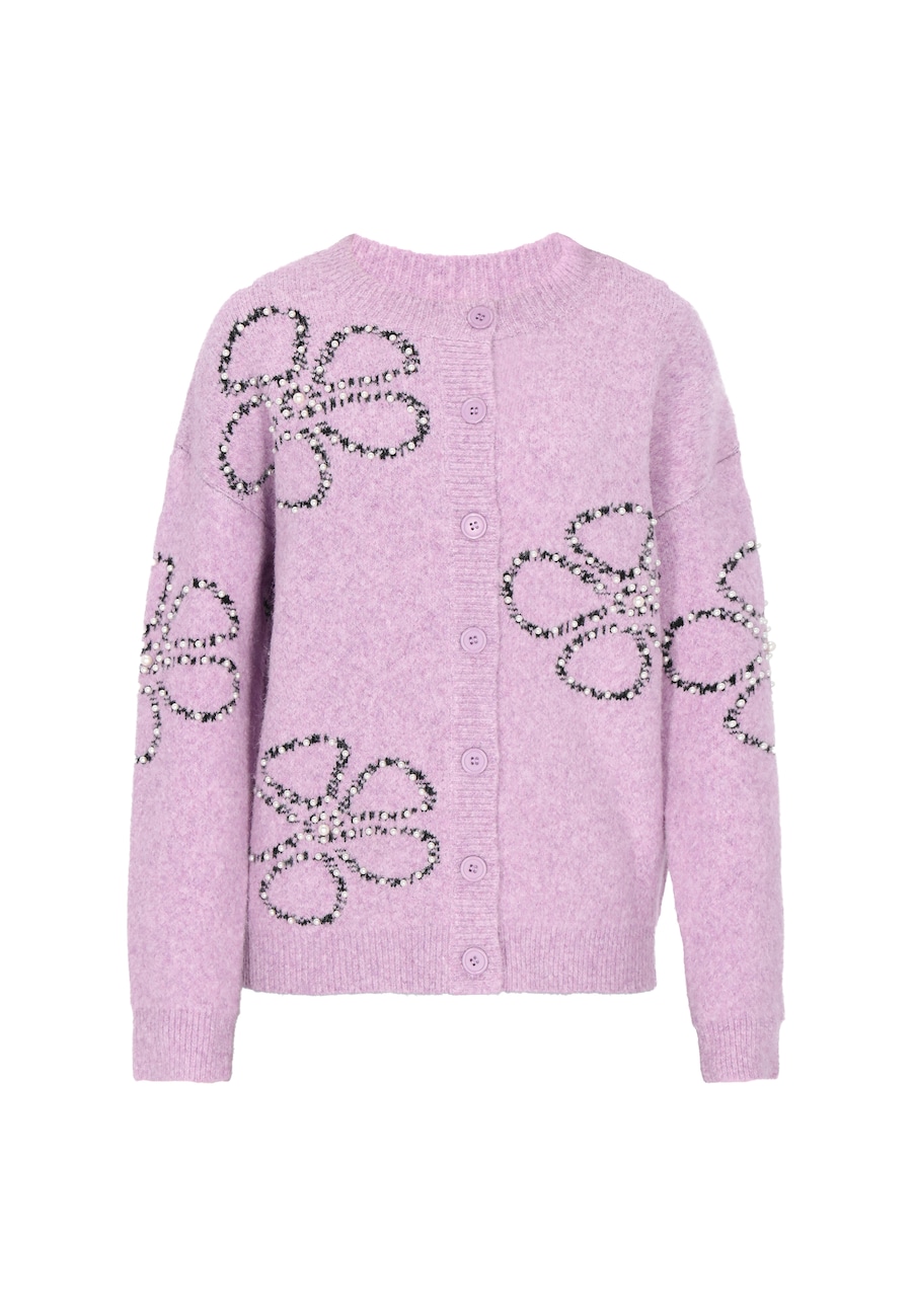 Вязаный кардиган MYMO, сиреневый
Вязаный кардиган MYMO, сиреневый