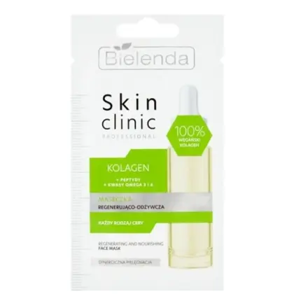 Skin Clinic Professional Регенерирующая и питательная маска 8G, Bielenda
Skin Clinic Professional Регенерирующая и питательная маска 8G, Bielenda