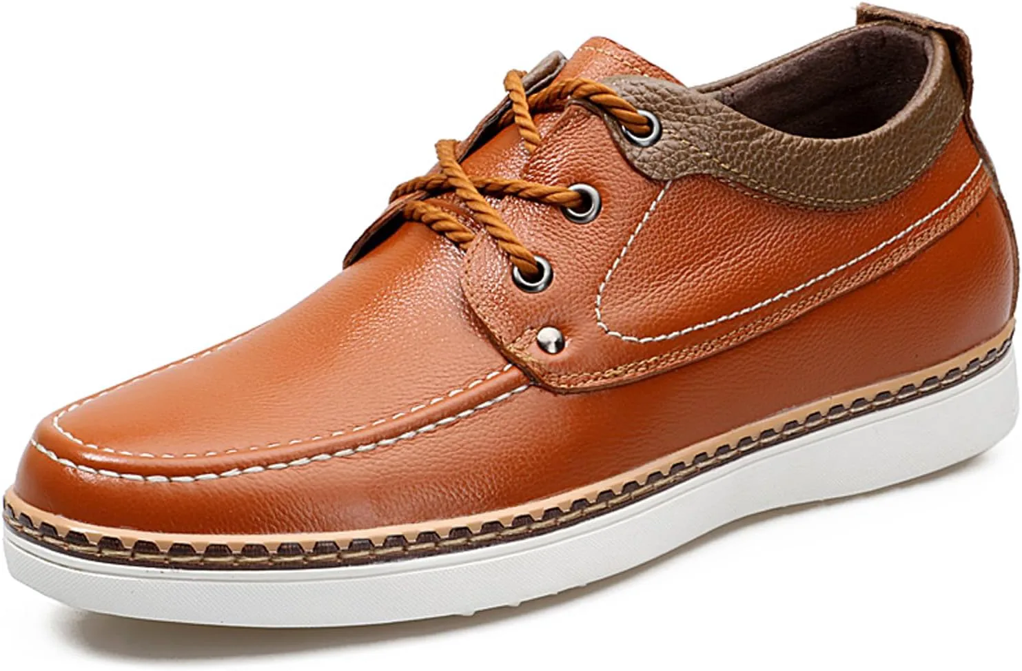 Мужские туфли на повышенной подошве, незаметно увеличивающие рост на 6 см, кожаные оксфорды, шнуровка, кожаные классические туфли Eliogn, коричневый
Мужские туфли на повышенной подошве, незаметно увеличивающие рост на 6 см, кожаные оксфорды, шнуровка, кожаные классические туфли Eliogn, коричневый