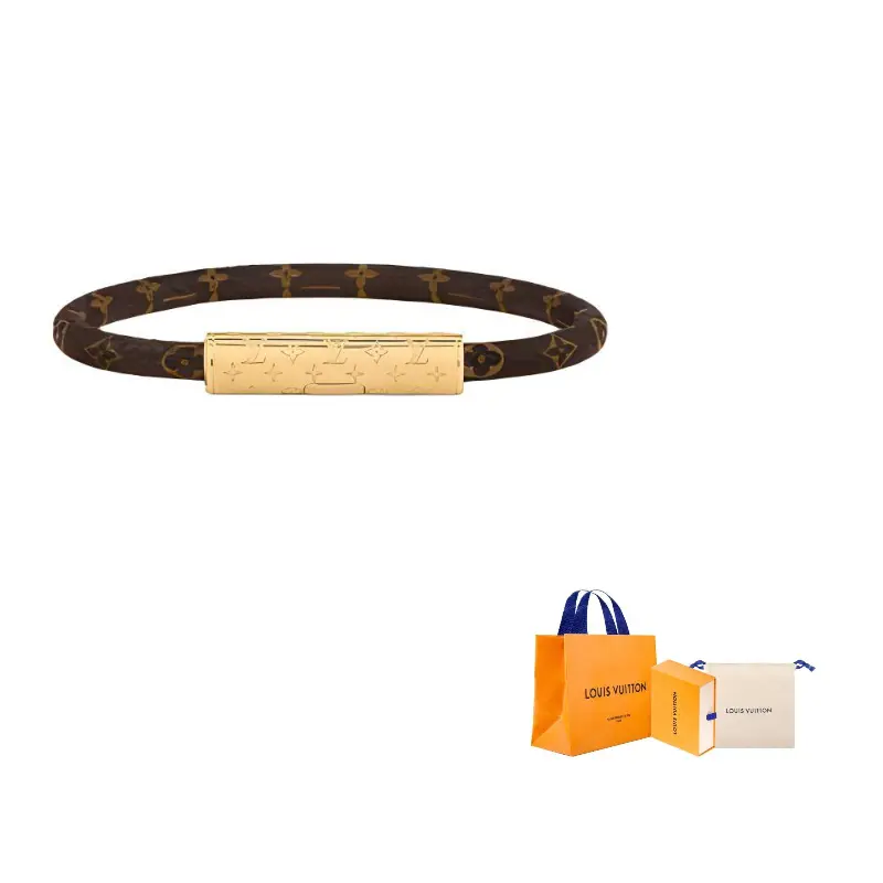 Браслет Lv Confidential LOUIS VUITTON, коричневый/золото
Браслет Lv Confidential LOUIS VUITTON, коричневый/золото
