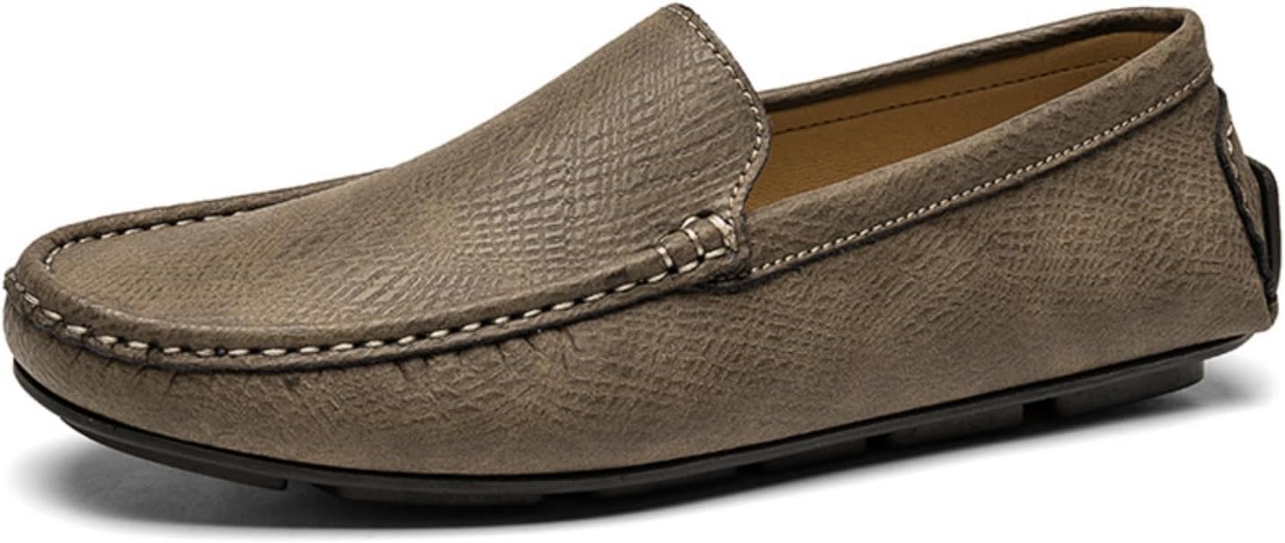 Мужские лоферы-мокасины на кожаной подошве, из натуральной кожи, удобные, легкие, с мягкой подкладкой, повседневной носки, прогулок по городу, работы в офисе и выходных Yrzhgdl, коричневый
Мужские лоферы-мокасины на кожаной подошве, из натуральной кожи, удобные, легкие, с мягкой подкладкой, повседневной носки, прогулок по городу, работы в офисе и выходных Yrzhgdl, коричневый