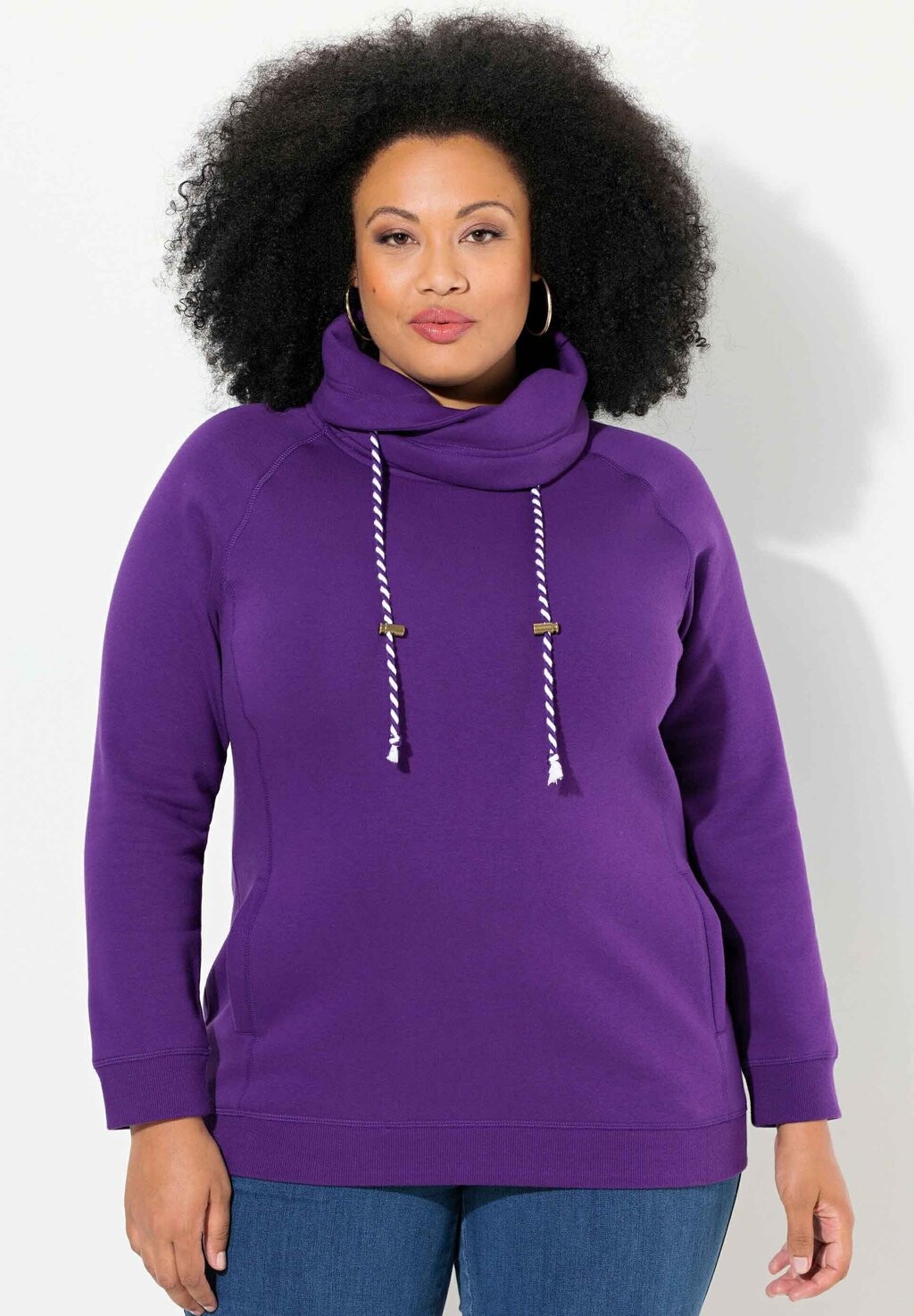 Толстовка RAGLANFORM Ulla Popken, темно-фиолетовый
Толстовка RAGLANFORM Ulla Popken, темно-фиолетовый