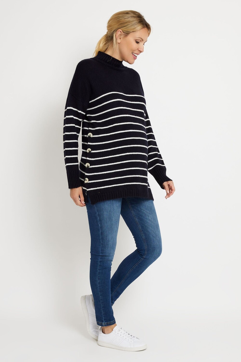 JoJo Maman Bébé темно-синий свитер с водолазкой и узором цвета экрю Jojo Maman Bébé, синий
JoJo Maman Bébé темно-синий свитер с водолазкой и узором цвета экрю Jojo Maman Bébé, синий