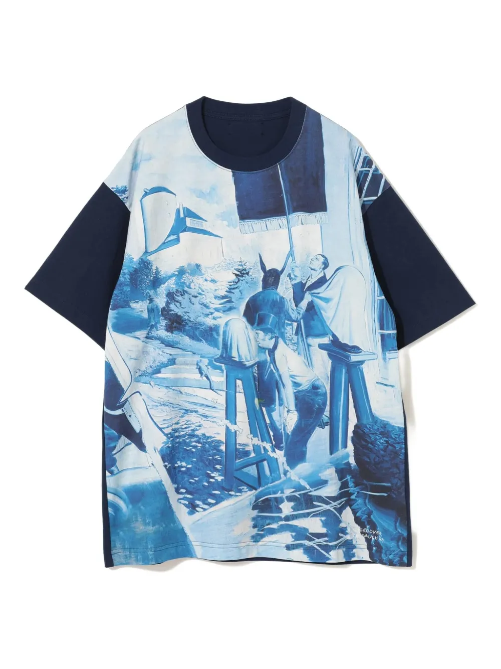 Футболка с графичным принтом Undercover, синий
Футболка с графичным принтом Undercover, синий