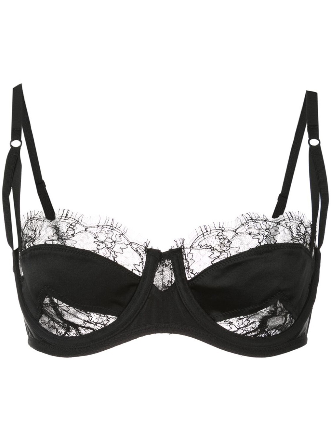Бюстгальтер-балконет с кружевом Kiki de Montparnasse, черный
Бюстгальтер-балконет с кружевом Kiki de Montparnasse, черный
