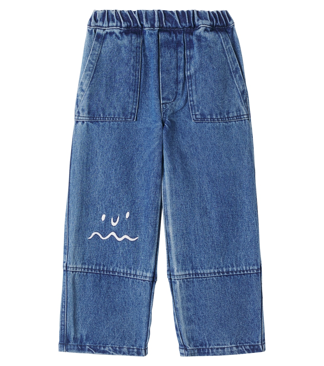 Джинсы Cesar с вышивкой и широкими штанинами Liewood, Medium Blue Denim
Джинсы Cesar с вышивкой и широкими штанинами Liewood, Medium Blue Denim