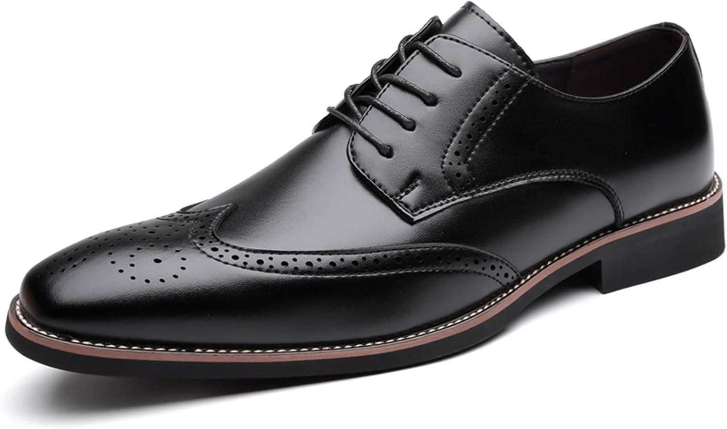 Мужские кожаные туфли с заостренным носком, повседневные оксфорды, деловые туфли, подходящие для свадеб, церквей и танцев Qaoterod, черный
Мужские кожаные туфли с заостренным носком, повседневные оксфорды, деловые туфли, подходящие для свадеб, церквей и танцев Qaoterod, черный