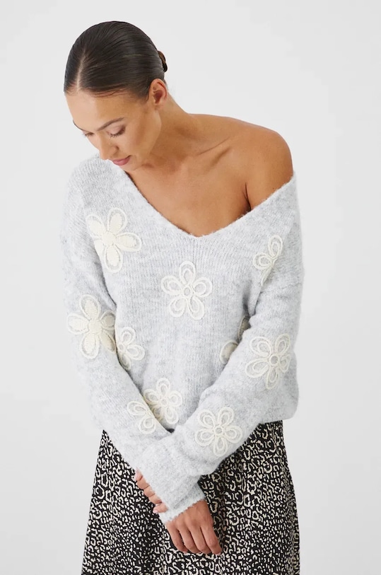 Свитер с добавлением шерсти Medicine, серый
Свитер с добавлением шерсти Medicine, серый