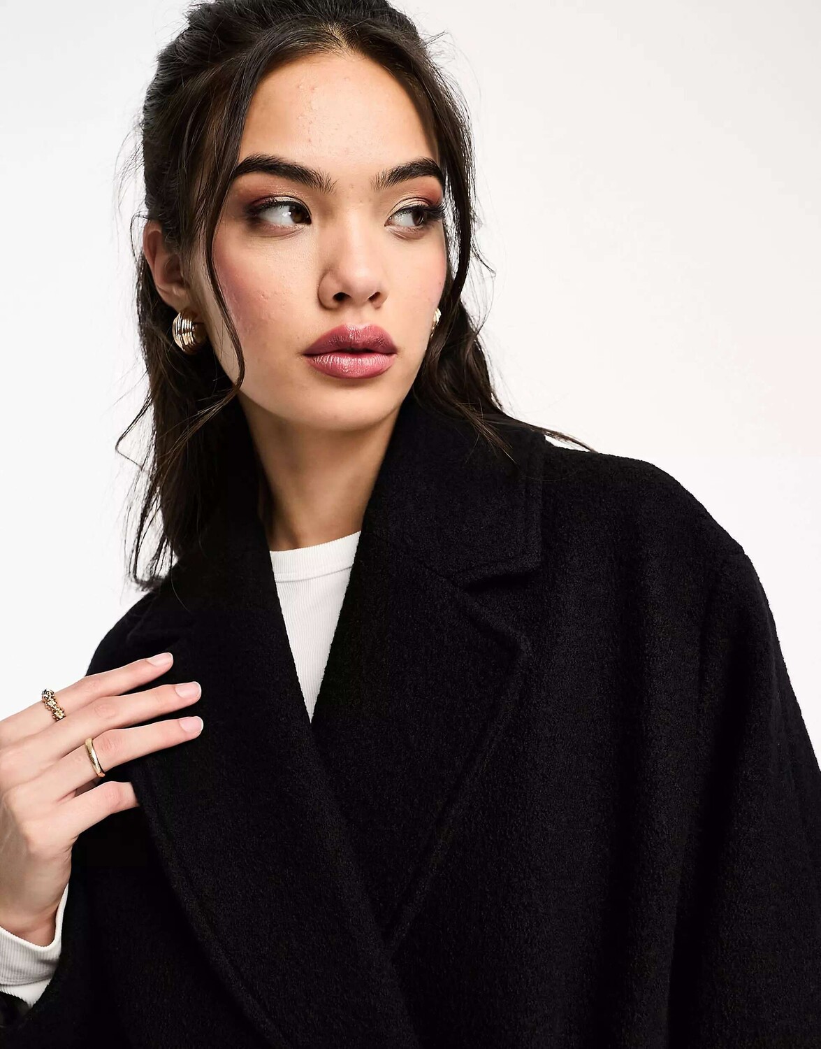 Черное шерстяное пальто с поясом и поясом & Other Stories, Черный, Черное шерстяное пальто с поясом и поясом & Other Stories
Черное шерстяное пальто с поясом и поясом & Other Stories, Черный, Черное шерстяное пальто с поясом и поясом & Other Stories