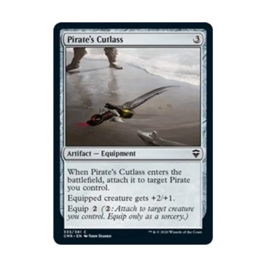 CCG Пиратская абордажная сабля (С), MTG - Commander Legends
CCG Пиратская абордажная сабля (С), MTG - Commander Legends