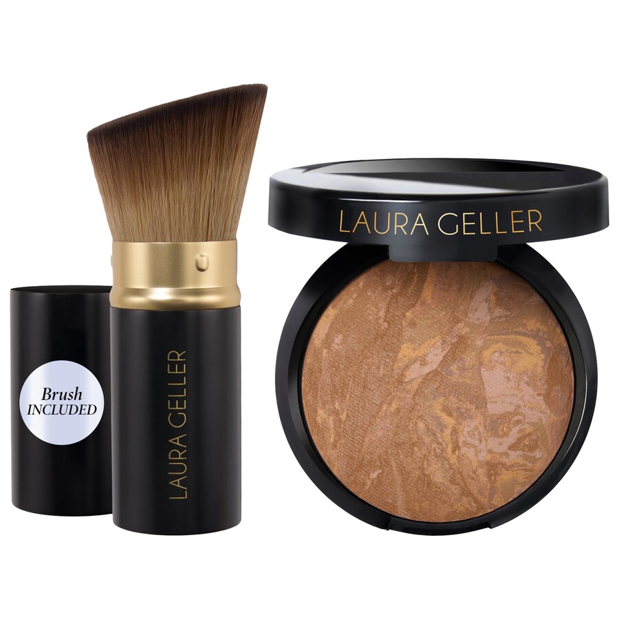 Корректирующая запеченная пудра-основа Balance and Brighten + кисть кабуки Laura Geller, 0.32 oz/9 g, Sand
Корректирующая запеченная пудра-основа Balance and Brighten + кисть кабуки Laura Geller, 0.32 oz/9 g, Sand