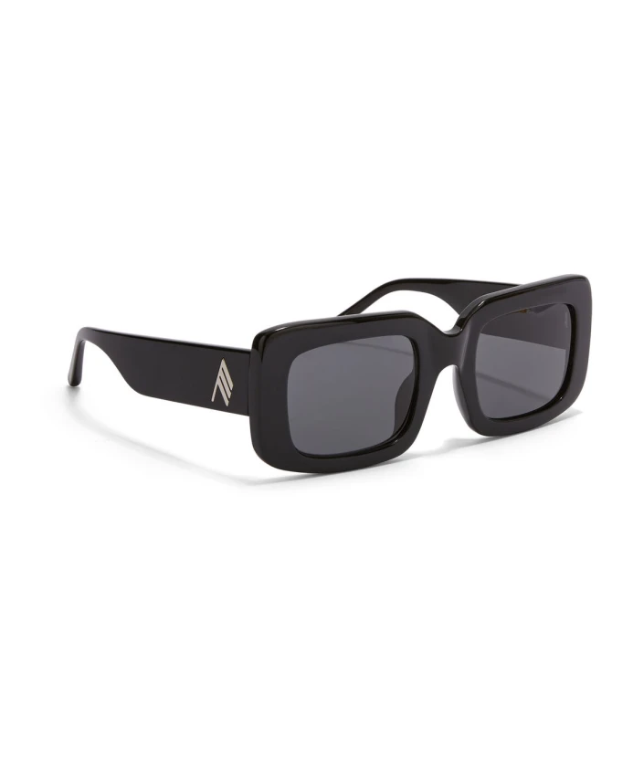 Черные солнцезащитные очки из ацетата с серыми линзами The Attico, черный
Черные солнцезащитные очки из ацетата с серыми линзами The Attico, черный