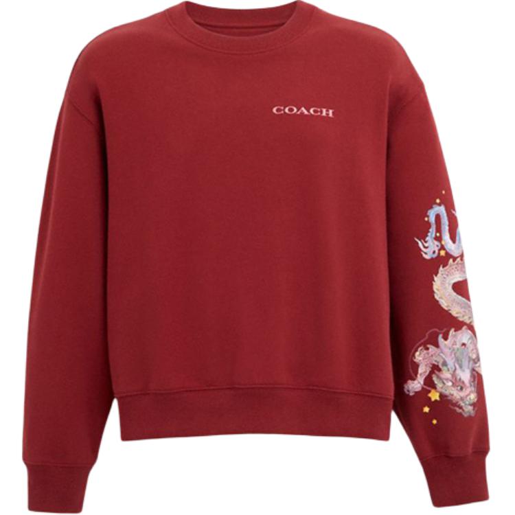 COACH Толстовка FW23 женская красная
COACH Толстовка FW23 женская красная