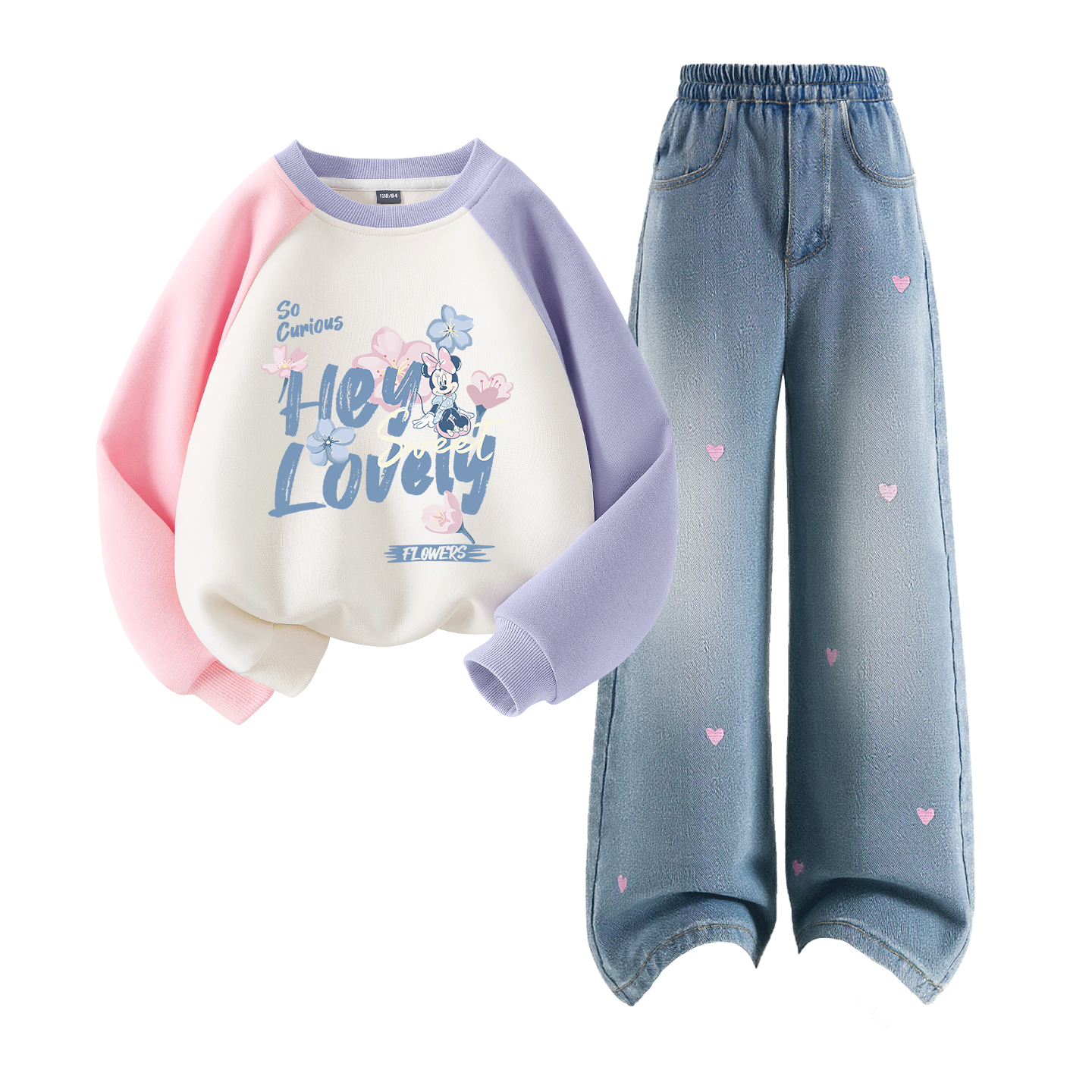 Детская повседневная спортивная одежда Disney, светло-розовый
Детская повседневная спортивная одежда Disney, светло-розовый