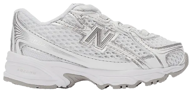 Кроссовки New Balance 740 Bungee Lace Toddler 'White Silver Metallic', белый 
Кроссовки New Balance 740 Bungee Lace Toddler 'White Silver Metallic', белый