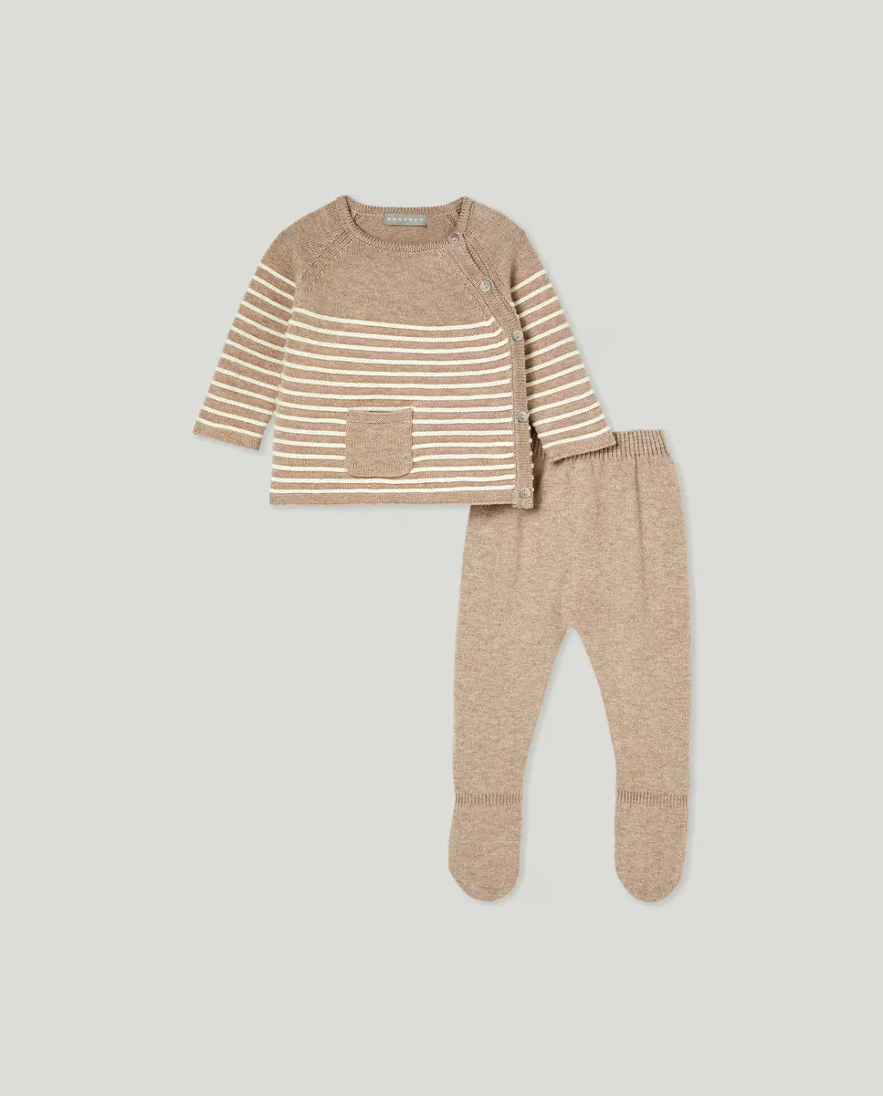 Полосатый комплект детского пледа Coconut El Corte Inglés, коричневый
Полосатый комплект детского пледа Coconut El Corte Inglés, коричневый