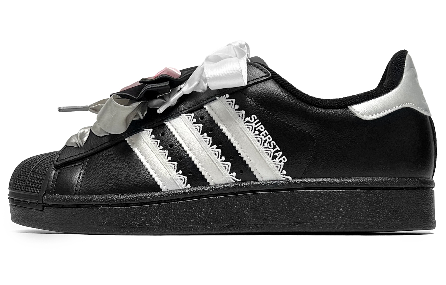 Adidas Originals Superstar 2 Dark Night Sweetheart низкие детские скейтбординг кроссовки Black Silver для подростков
Adidas Originals Superstar 2 Dark Night Sweetheart низкие детские скейтбординг кроссовки Black Silver для подростков