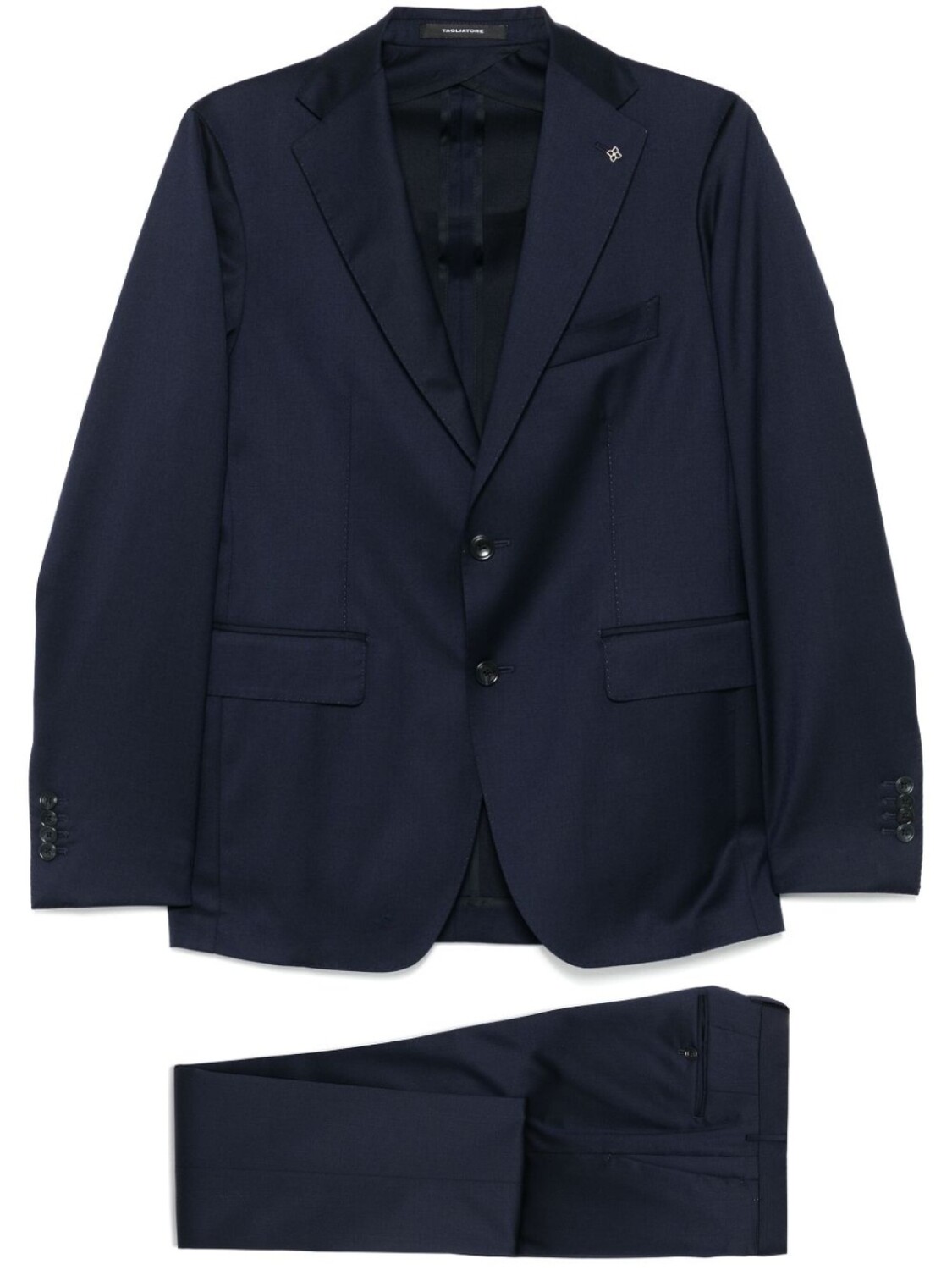 Tagliatore костюм из вирджинской шерсти, синий
Tagliatore костюм из вирджинской шерсти, синий