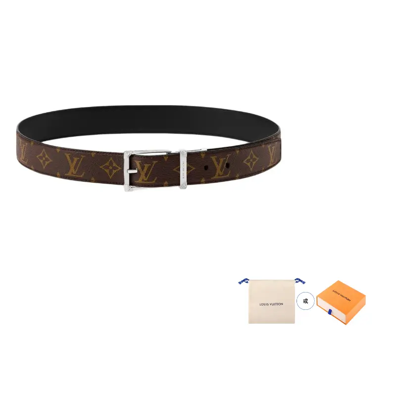 LOUIS VUITTON Ремень Monogram Coated Canvas Leather мужской коричневый/черный 3,5 см
LOUIS VUITTON Ремень Monogram Coated Canvas Leather мужской коричневый/черный 3,5 см