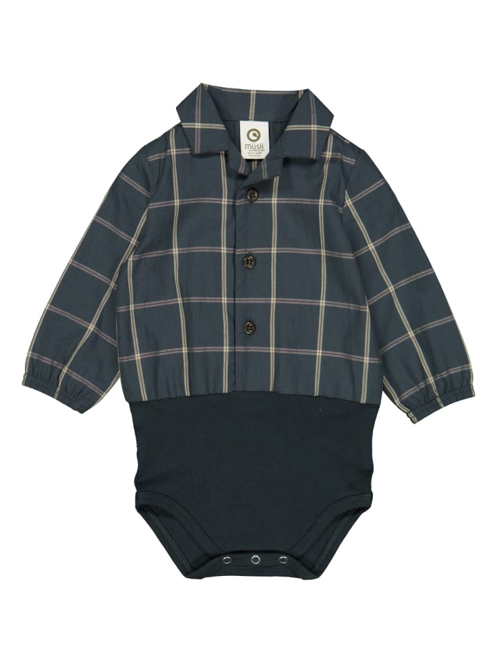 Боди-рубашка в цвете nblue/Cashmere müsli
Боди-рубашка в цвете nblue/Cashmere müsli