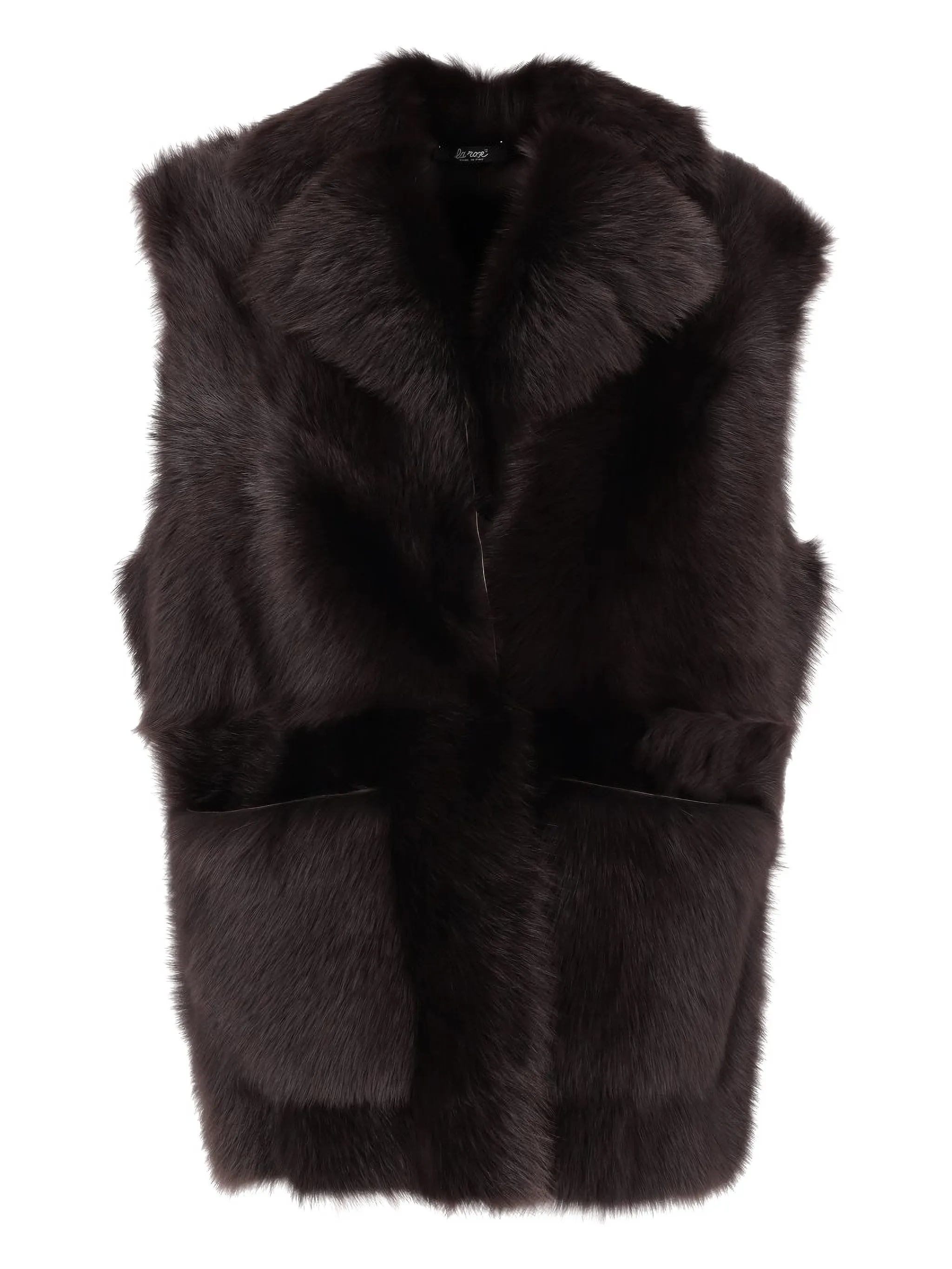 Жилет с карманами La Rose, коричневый
Жилет с карманами La Rose, коричневый