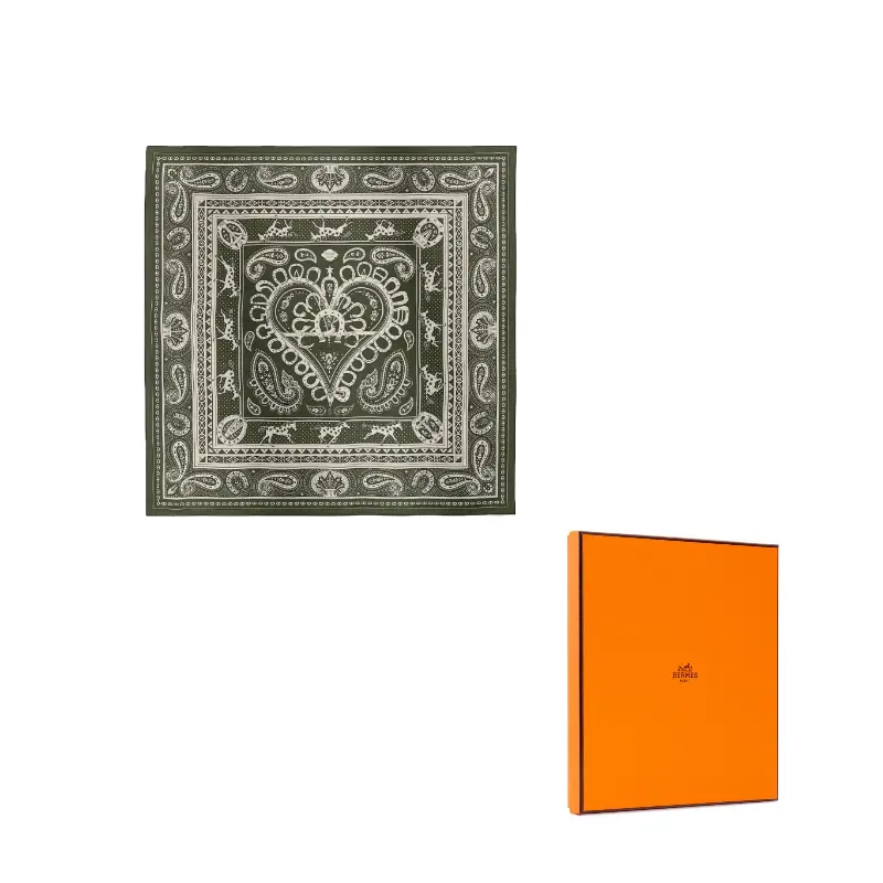 HERMES Шелковый кашемировый шарф Women's Green, Зеленый, HERMES Шелковый кашемировый шарф Women's Green
HERMES Шелковый кашемировый шарф Women's Green, Зеленый, HERMES Шелковый кашемировый шарф Women's Green