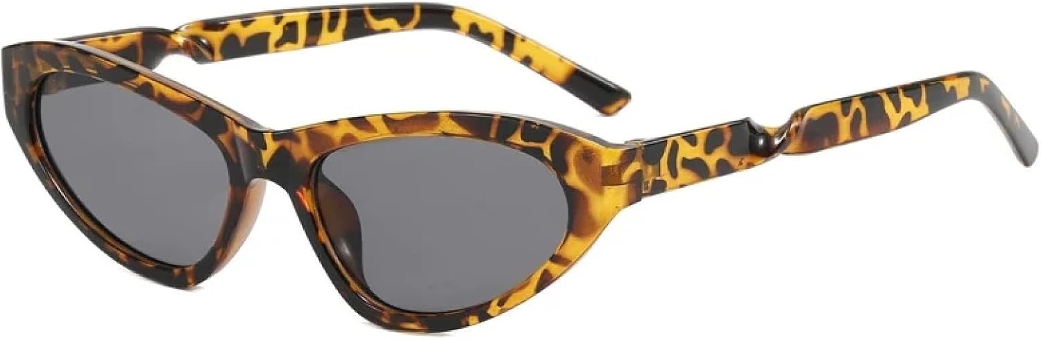 Солнцезащитные очки в стиле панк с закрученными ножками и кошачьим глазом для женщин и мужчин, для вождения и путешествий, с защитой от УФ-излучения UV400 TKKTLLT, Leopard Gray
Солнцезащитные очки в стиле панк с закрученными ножками и кошачьим глазом для женщин и мужчин, для вождения и путешествий, с защитой от УФ-излучения UV400 TKKTLLT, Leopard Gray