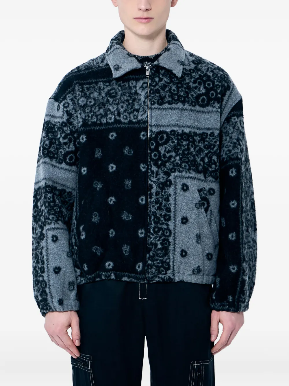 Флисовая куртка NÒMARYTHM TEXTILE, синий 
Флисовая куртка NÒMARYTHM TEXTILE, синий