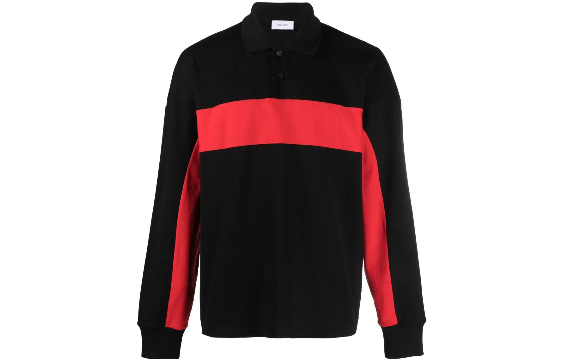 Поло с длинным рукавом Ferragamo, черный
Поло с длинным рукавом Ferragamo, черный