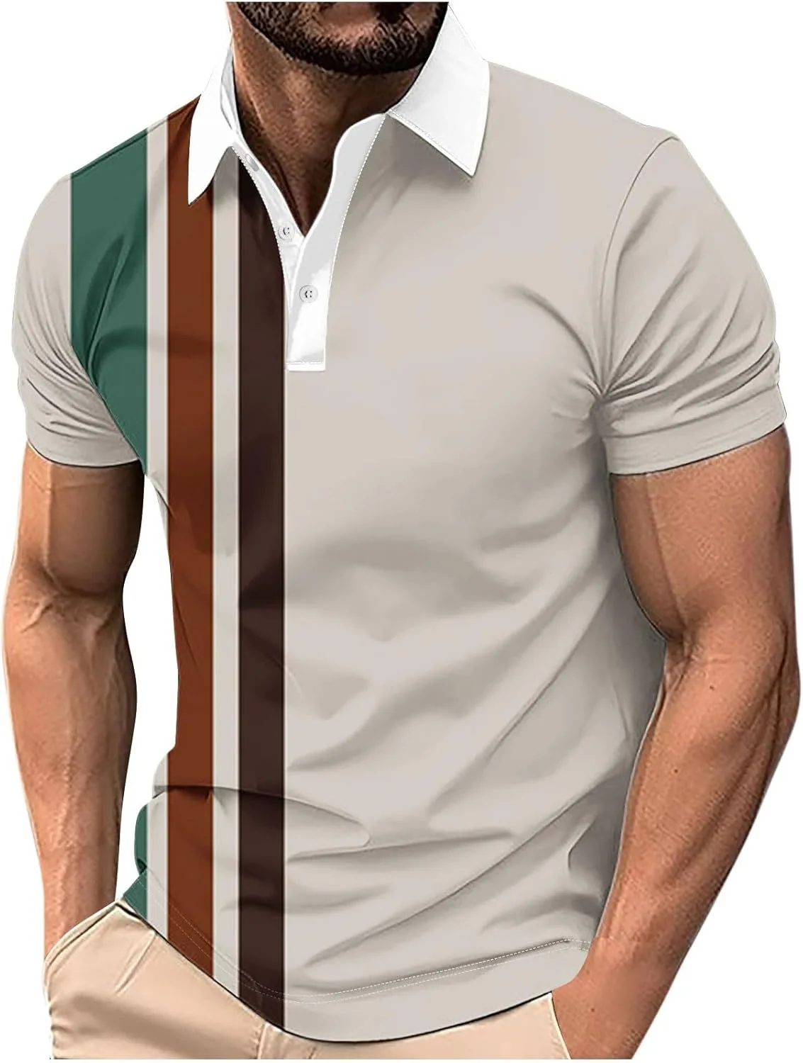 Golf Polo Shirt для мужчин, короткий рукав, V-образный вырез, влагоотводящий FZYLQY
Golf Polo Shirt для мужчин, короткий рукав, V-образный вырез, влагоотводящий FZYLQY