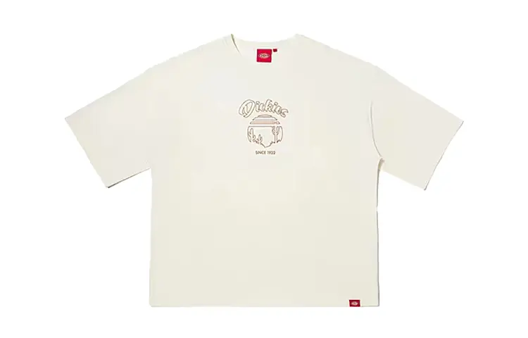 Футболка унисекс кремовая Dickies, кремовый
Футболка унисекс кремовая Dickies, кремовый