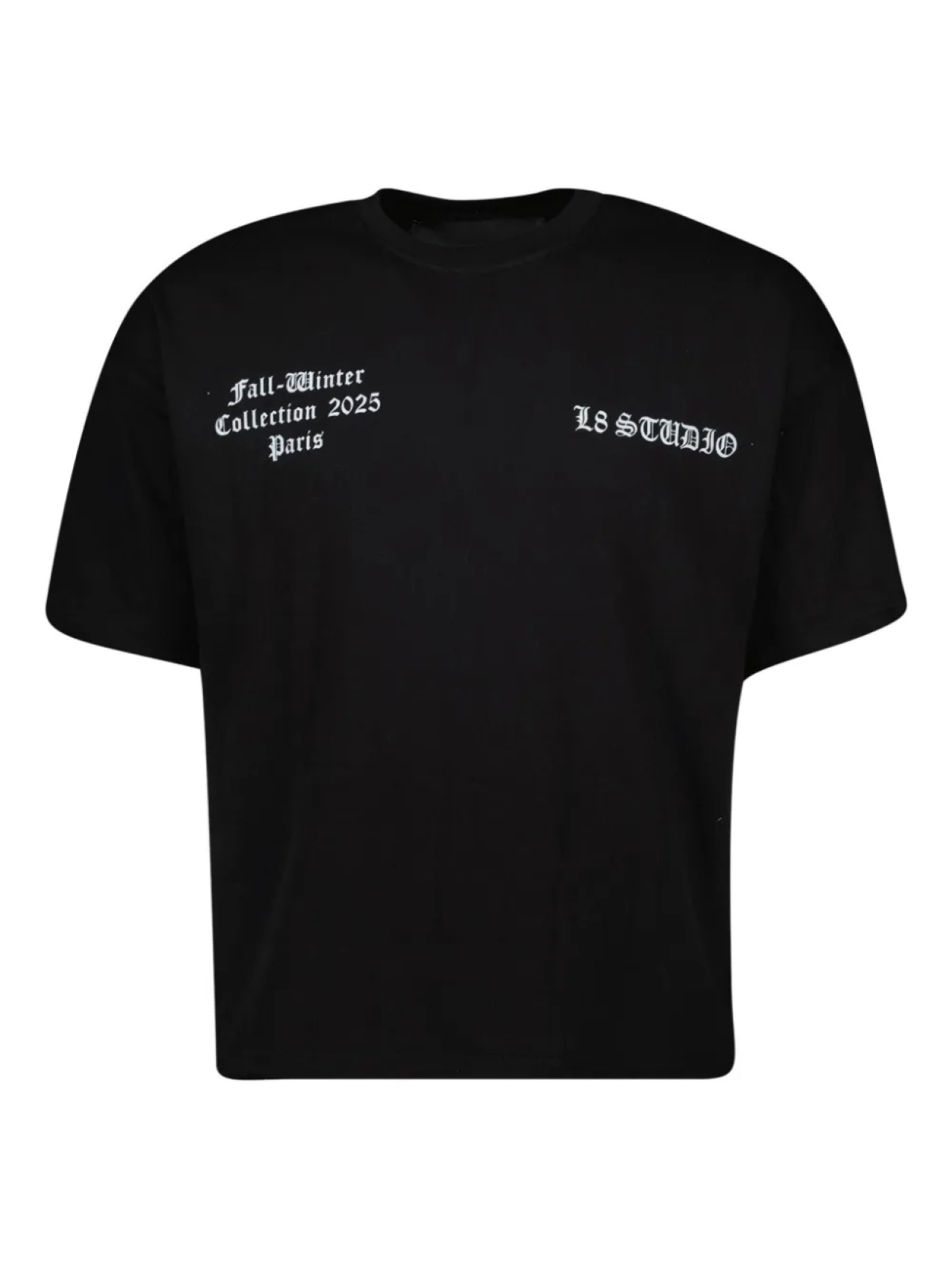 Футболка L8 Studio Passion du Christ из хлопка, черный 
Футболка L8 Studio Passion du Christ из хлопка, черный