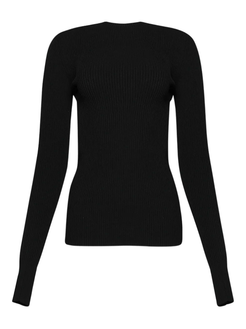 Топ в рубчик с открытой спиной Rick Owens, черный
Топ в рубчик с открытой спиной Rick Owens, черный