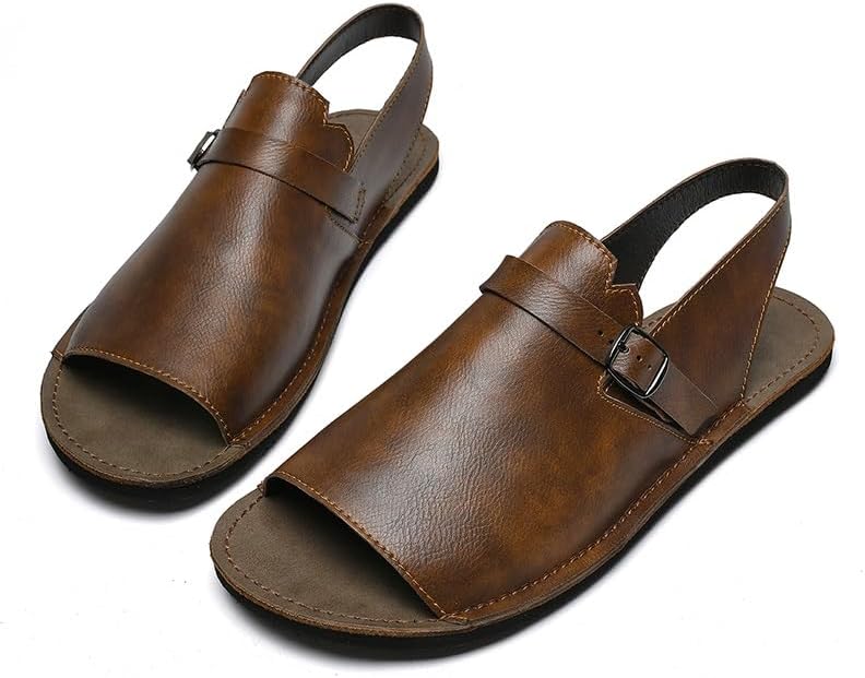 Кожаные сандалии Zestrelax для мужчин, открытый носок, для улицы, удобные, ретро, повседневные летние сандалии-рыбацкие, с регулируемой застежкой, коричневый
Кожаные сандалии Zestrelax для мужчин, открытый носок, для улицы, удобные, ретро, повседневные летние сандалии-рыбацкие, с регулируемой застежкой, коричневый