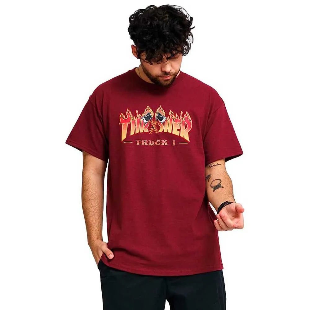 Футболка с коротким рукавом Thrasher Truck 1 Maroon, красный
Футболка с коротким рукавом Thrasher Truck 1 Maroon, красный