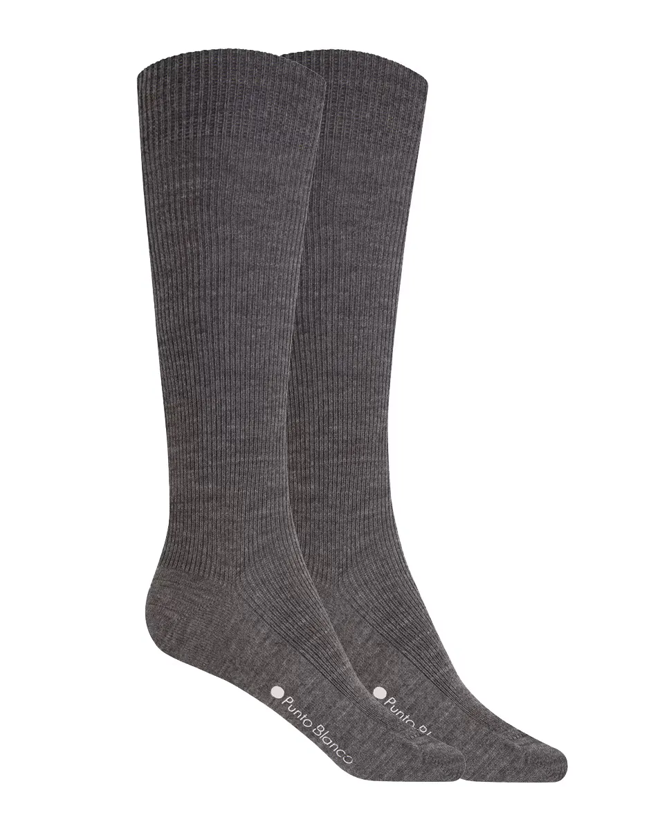 В упаковке 2 пары носков в рубчик Punto Blanco, темно-серый
В упаковке 2 пары носков в рубчик Punto Blanco, темно-серый