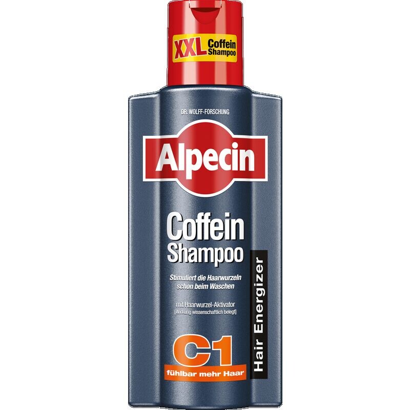Кофеиновый шампунь C1 Alpecin, 375 ml
Кофеиновый шампунь C1 Alpecin, 375 ml