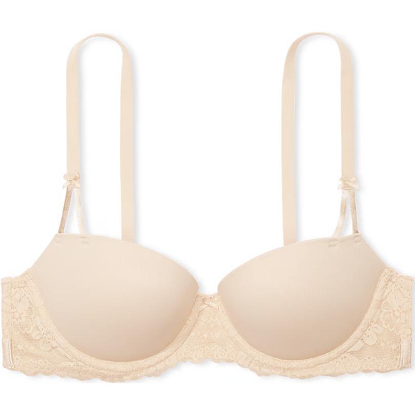 Victoria's Secret Розовый балконный бюстгальтер пуш-ап Wink / Миндальная конфета Marzipan Bra
Victoria's Secret Розовый балконный бюстгальтер пуш-ап Wink / Миндальная конфета Marzipan Bra