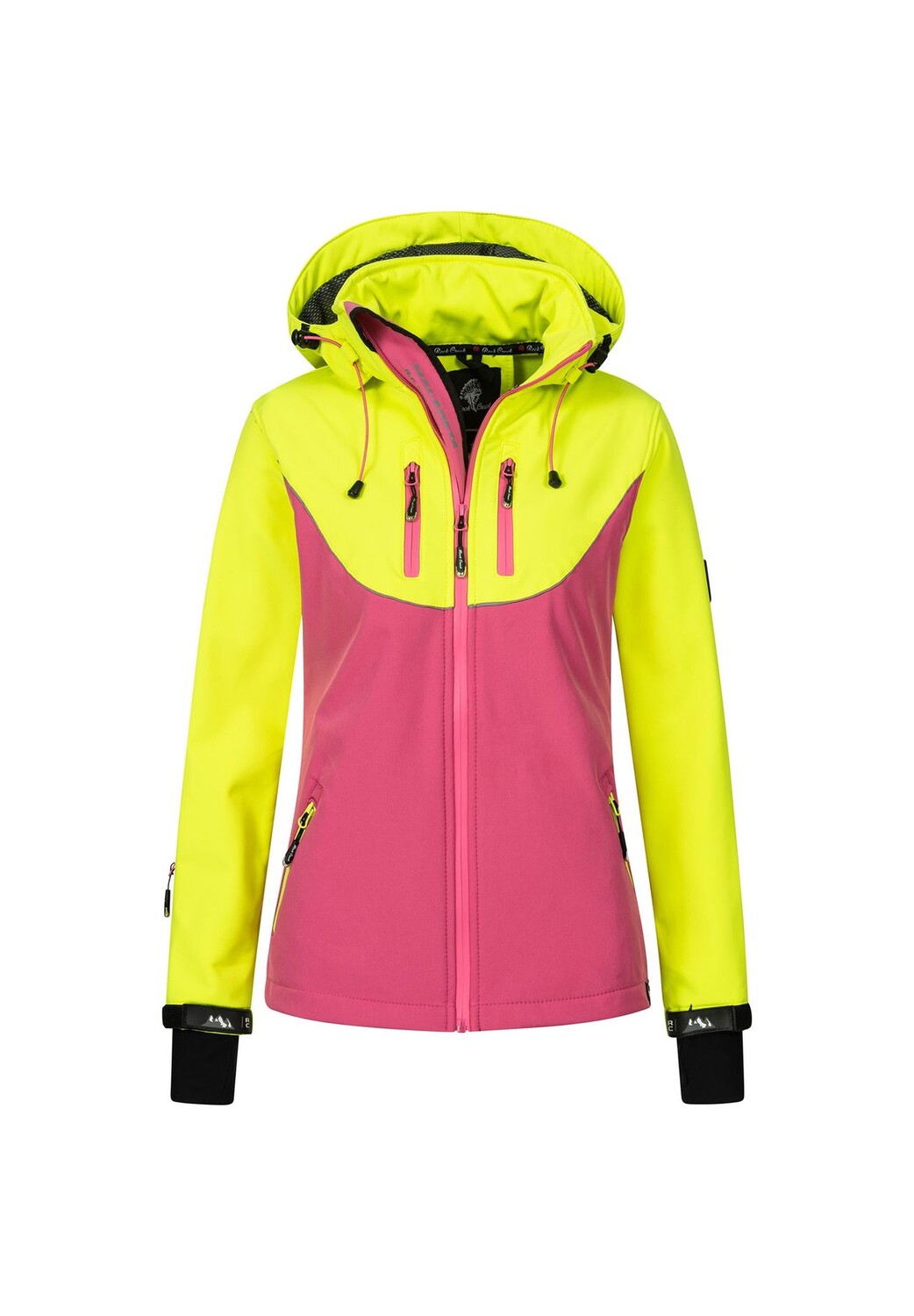 Куртка софтшелл, куртка стандартного кроя Rock Creek, неоново-розовый
Куртка софтшелл, куртка стандартного кроя Rock Creek, неоново-розовый