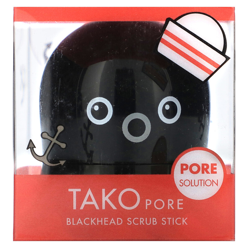TonyMoly, Tako Pore, стик-скраб от угрей, 1 шт.
TonyMoly, Tako Pore, стик-скраб от угрей, 1 шт.
