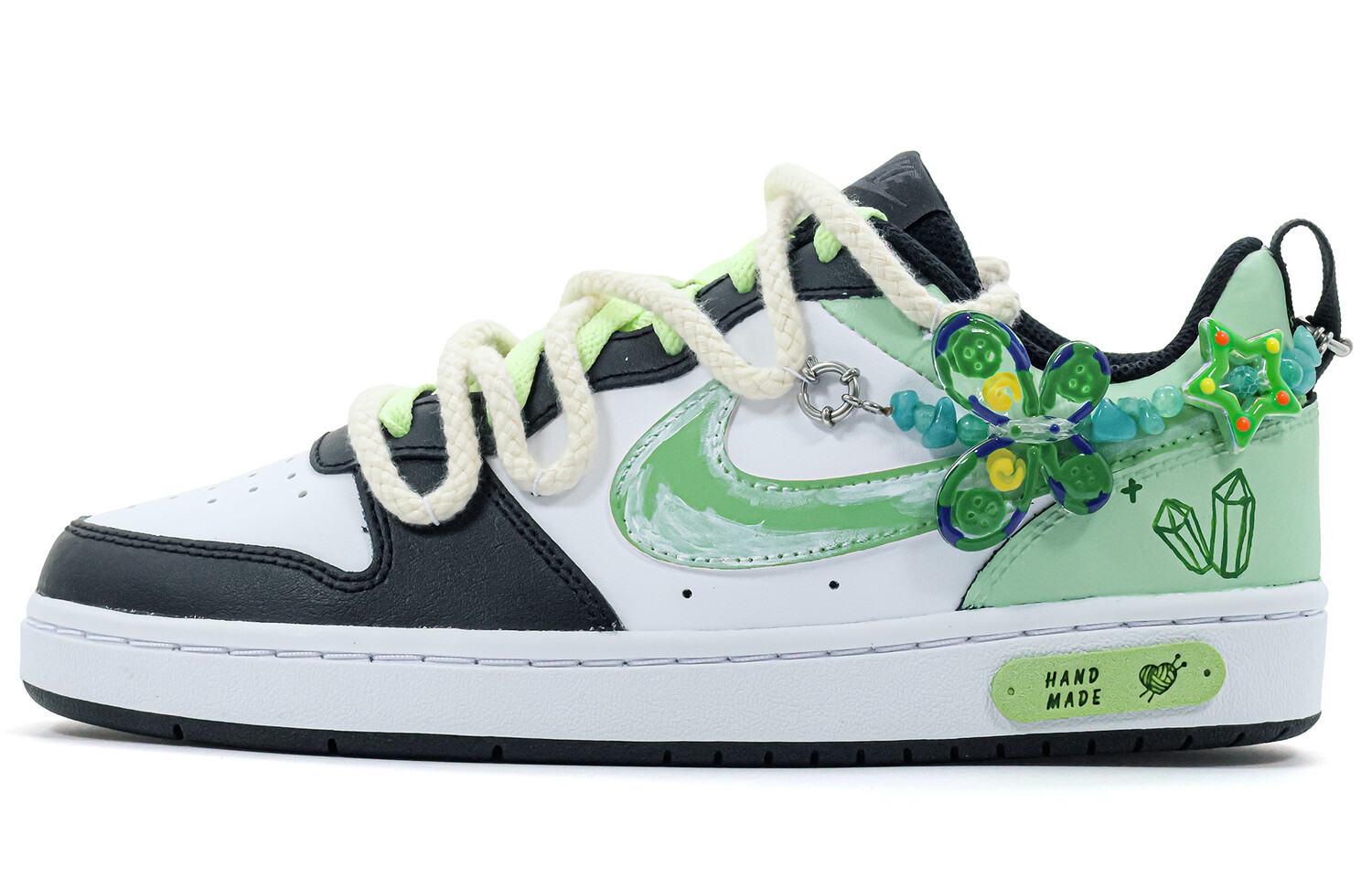 Кроссовки Nike Court Borough Skateboarding Shoes Women's Low-top Cloud White/Core Black/Green Spark, зеленый
Кроссовки Nike Court Borough Skateboarding Shoes Women's Low-top Cloud White/Core Black/Green Spark, зеленый