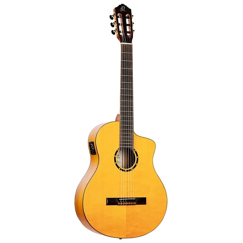 Акустическая гитара Ortega Family Series Pro Solid Top Acoustic-Electric Flamenco Guitar w/ Bag
Акустическая гитара Ortega Family Series Pro Solid Top Acoustic-Electric Flamenco Guitar w/ Bag